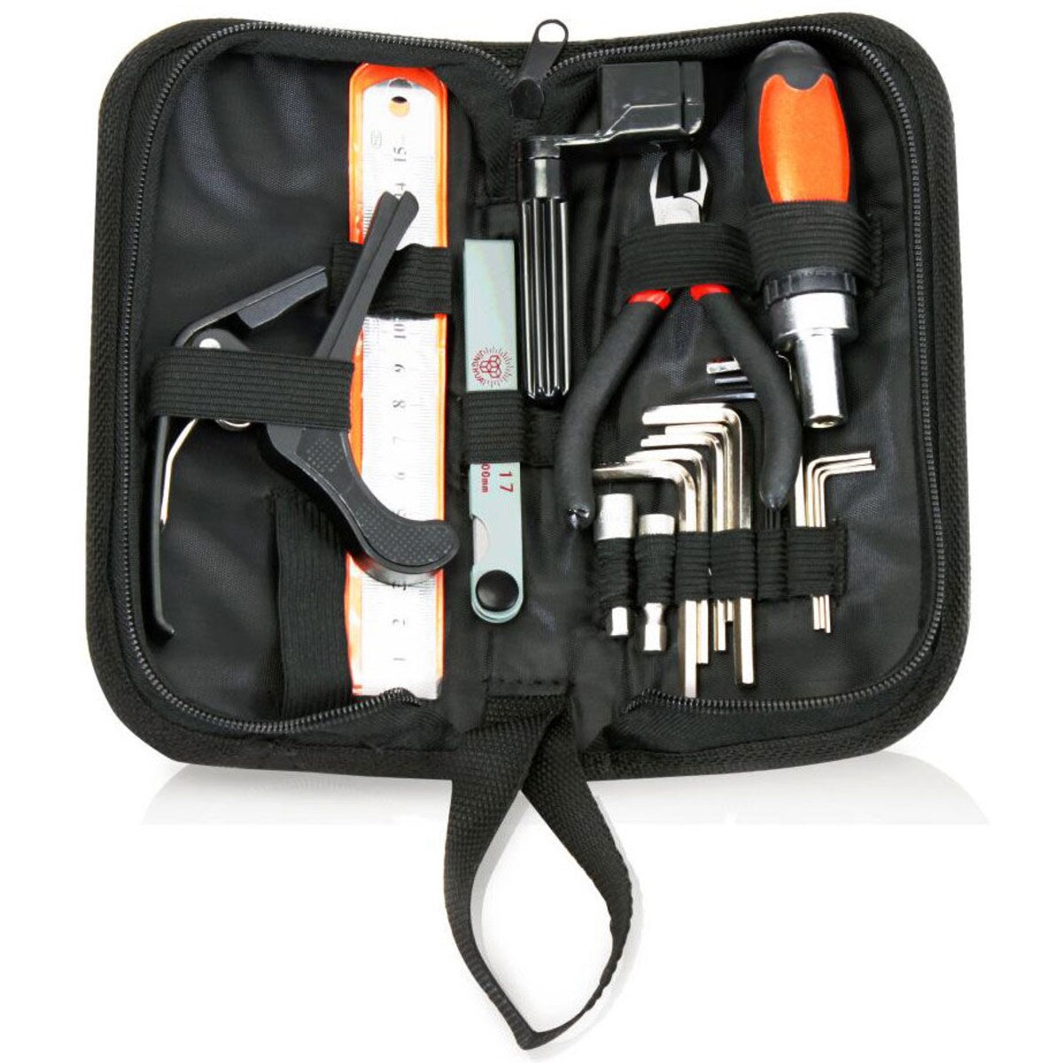 Pyle PGUTRPKIT11 Guitar Repair & Maintenance Tool Kit with Case